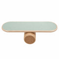 Balance Trainer mit Rutschfester Oberfläche in Mintgrün und Holz