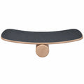 Balanceboard aus Holz mit Rutschfester Oberfläche, Schwarz