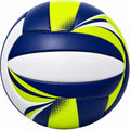 Volleyball Indoor-Outdoor Blau-Weiß-Neongelb