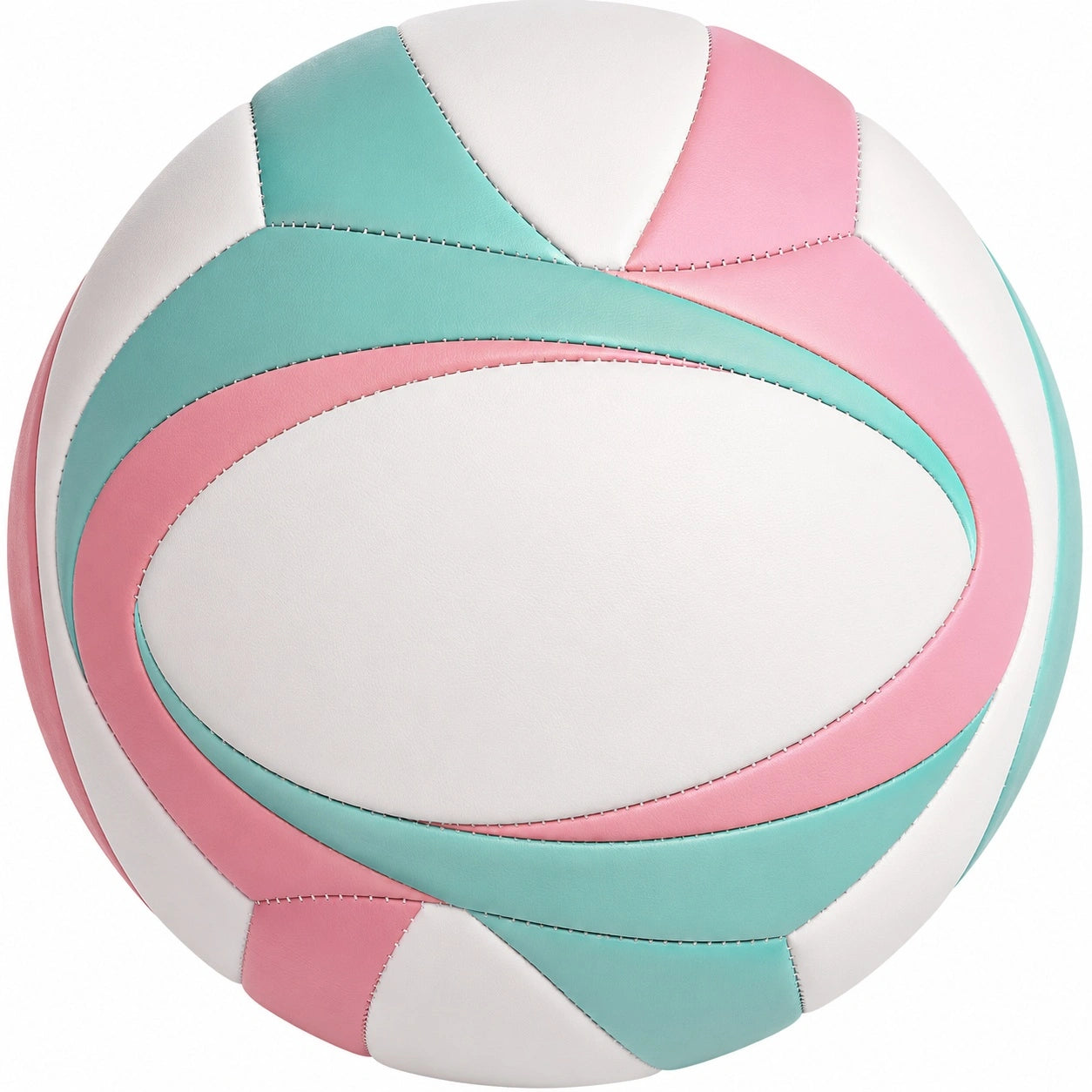 Volleyball für Freizeit und Sport - Weiß/Pink/Grün