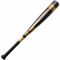 85cm Baseballschläger Schwarz/Gold Aluminium