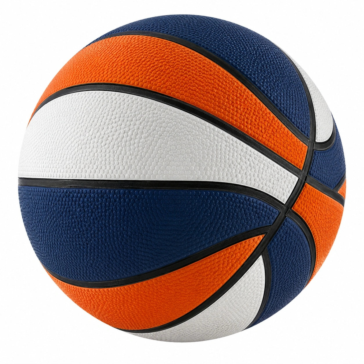 Outdoor Basketball Größe 7 Blau/Orange/Weiß