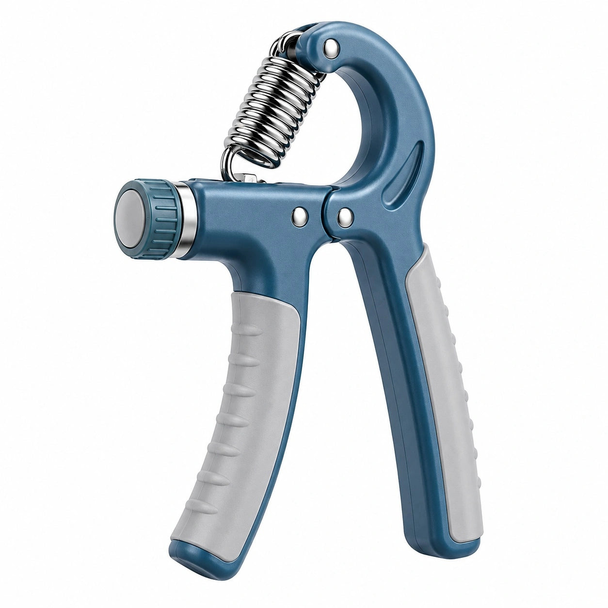 Ergonomischer Handtrainer Verstellbar Blau/Grau