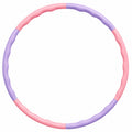 Fitness Hula-Hoop Reifen 90 cm Rosa/Lila, Abnehmbar