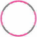 Hula-Hoop-Reifen mit Massageeffekt 100 cm Pink/Schwarz