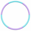 Fitness Hula Hoop 90cm Lila/Türkis, Abnehmbar