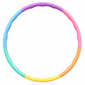Abnehmbarer Hula Hoop Reifen 90 cm - Bunt