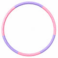 Hula Hoop Fitnessreifen für Core-Training, Lila/Rosa