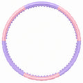 Hula Hoop mit Massageeffekt in Rosa und Lila