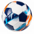 Fußball Trainingsball Größe 5 Weiß/Blau/Orange