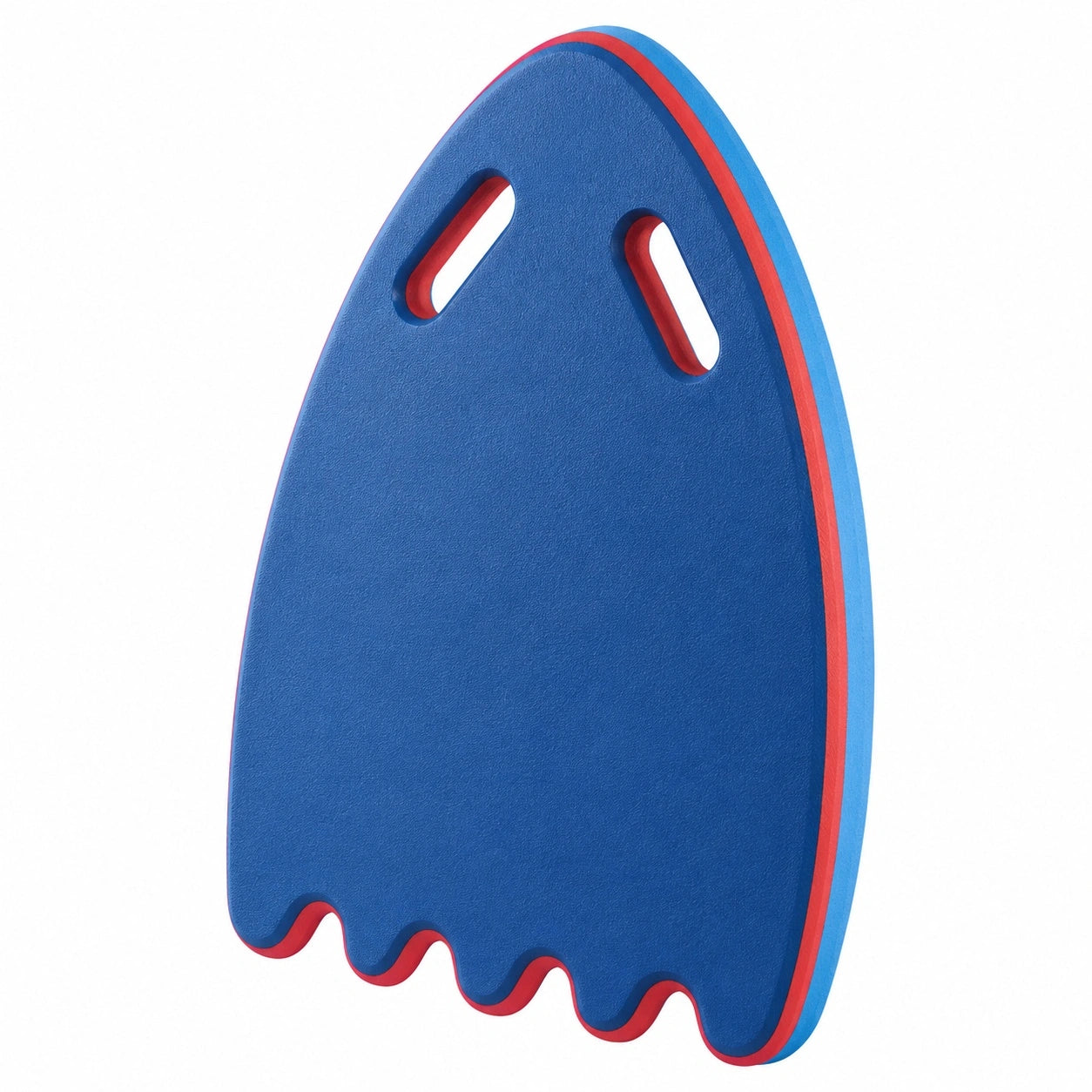 Schwimmhilfe Kickboard Blau Rot mit Griffen 42x30 cm