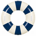Aufblasbarer Schwimmring Blau und Weiß mit Griffen